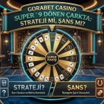 Gorabet Casino Super Pan 9 Dönen Çarkta Strateji mi, Şans mı?