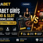 Gorabet Giriş Casino & Slot Platformlarını Karşılaştırmalı Analiz