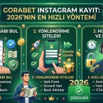 Instagram ile Gorabet Kayıt Ol