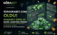 525Gorabet.com Oldu! Gorabet Giriş ve Mobil Adresine Erişim