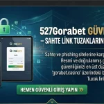 527Gorabet Güvenli Giriş – Sahte Link Tuzaklarından Korunma