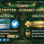 540Gorabet Resmi Twitter - Gorabet Giriş Linki